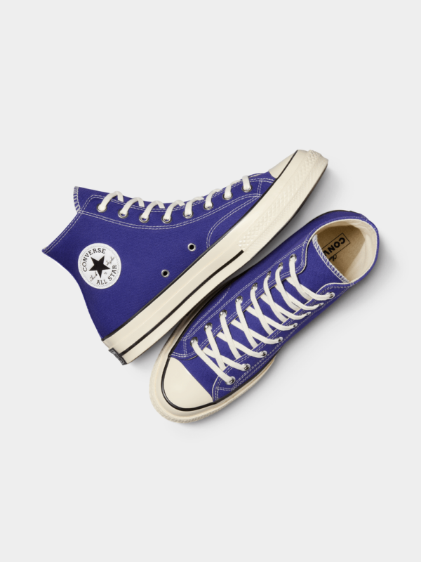 Converse Men's Chuck 70 HI Vintage Indingo Sneaker - Image 4